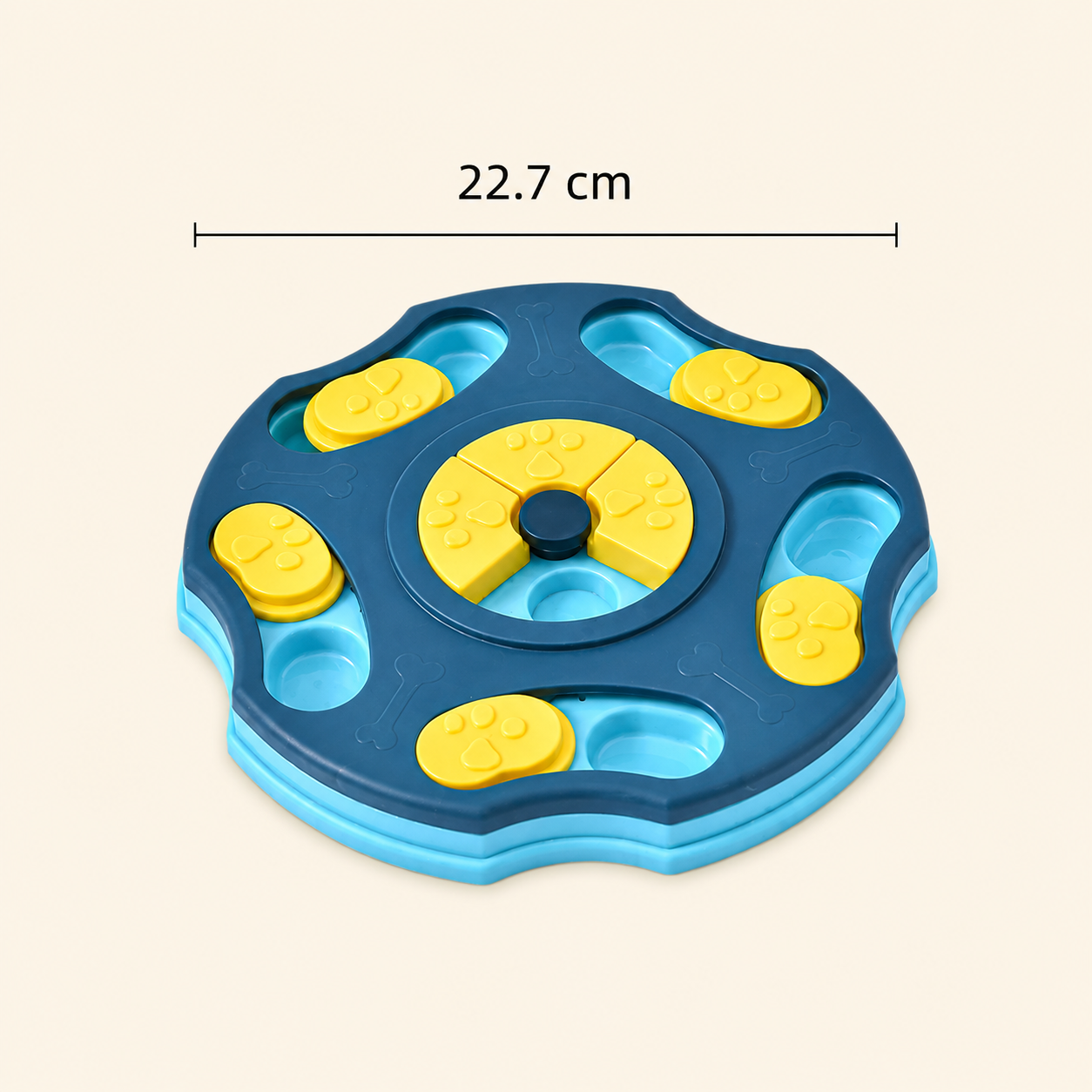 The Enrichment Den Interactive Slow Feeder Puzzle – Sliding Treat Game for Dogs