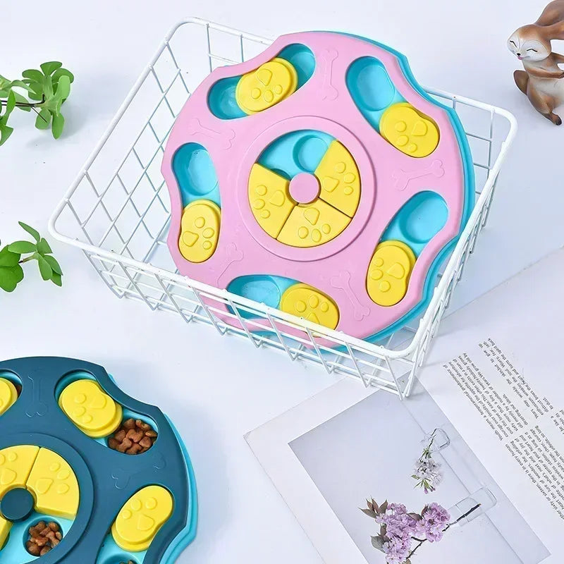 The Enrichment Den Interactive Slow Feeder Puzzle – Sliding Treat Game for Dogs