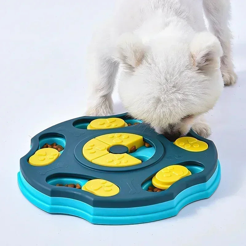 The Enrichment Den Interactive Slow Feeder Puzzle – Sliding Treat Game for Dogs
