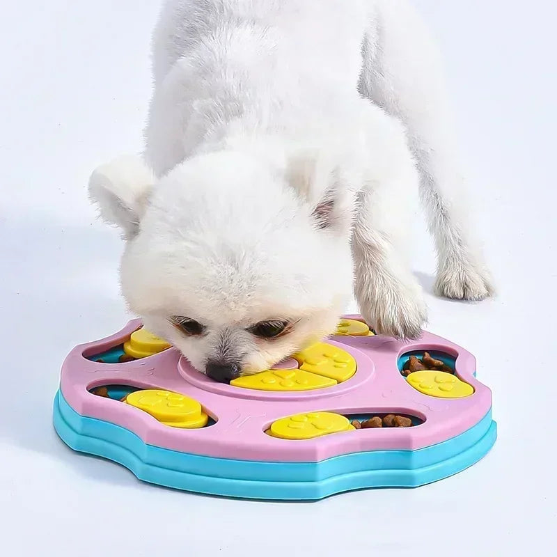 The Enrichment Den Interactive Slow Feeder Puzzle – Sliding Treat Game for Dogs