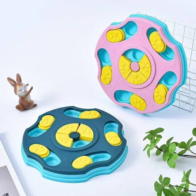 The Enrichment Den Interactive Slow Feeder Puzzle – Sliding Treat Game for Dogs