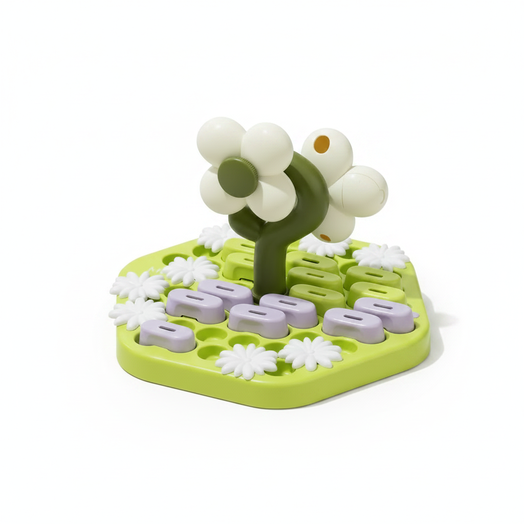 3-in-1 Dog Puzzle Feeder | Sliding, Flip & Treat Dispenser for All Sizes